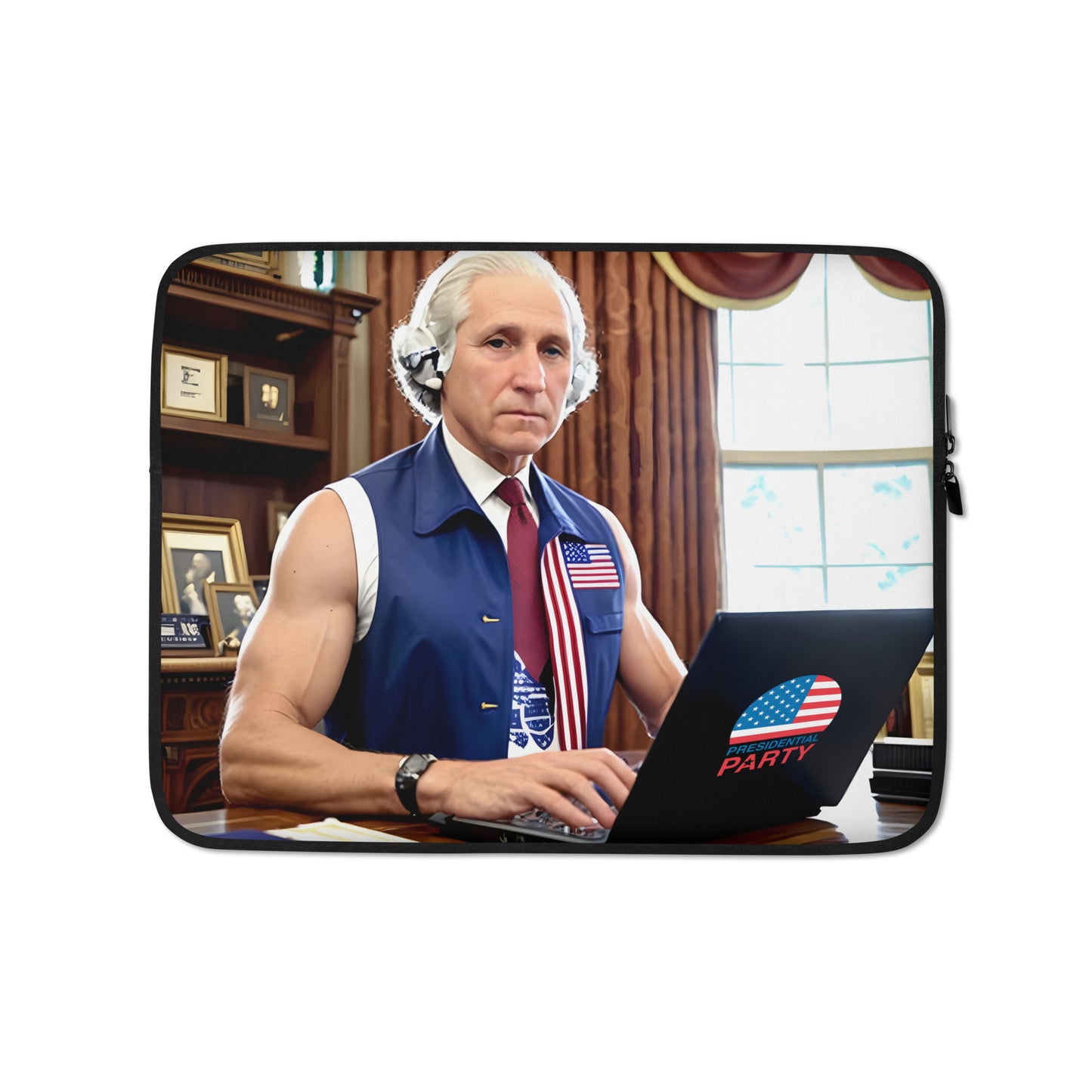 George Washington Oval Office Laptop Sleeve