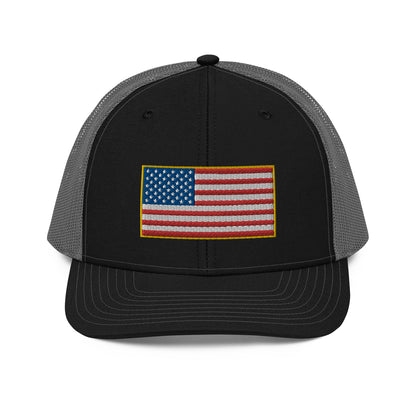 USA Flag Trucker Cap